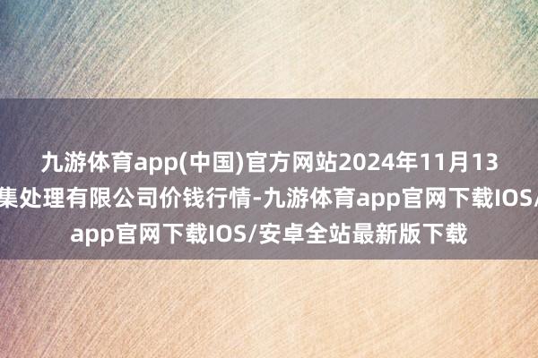 九游体育app(中国)官方网站2024年11月13日湖北四季青农贸市集处理有限公司价钱行情-九游体育app官网下载IOS/安卓全站最新版下载